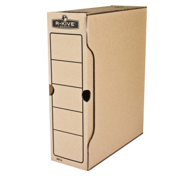 Pudło archiwizacyjne A4 100mm FELLOWES BASIC kol. jasnobrązowy 10 szt. [91601]