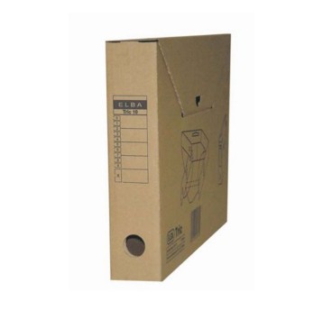 Pudło archiwizacyjne A4 50mm ELBA TRIC kol. brązowy [83400]
