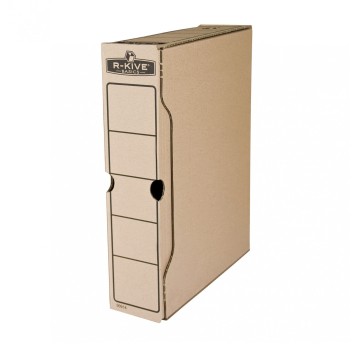 Pudło archiwizacyjne A4 80mm FELLOWES BASIC kol. jasnobrązowy [91402]