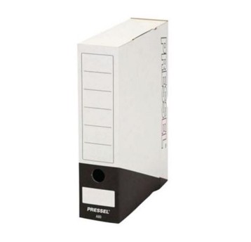 Pudło archiwizacyjne A4 80mm PRESSEL kol. biały [203401]