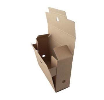 Pudło archiwizacyjne kopertowe A4 350 x 260 x 110mm PRIOR kol. szary 1300g/m2 bezkwasowe [PK110A4]