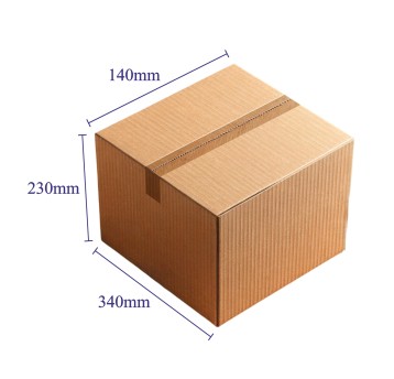 Pudło kartonowe wysyłkowe 340 x 230 x 140mm 3 warstwy ELBA A4 [400079261]