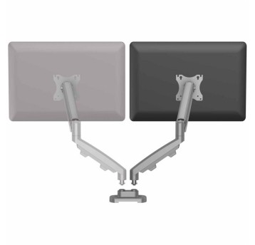 Ramię na 1 monitor do rozbudowy na 2 monitory FELLOWES EPPA kol. srebrny [9683701]