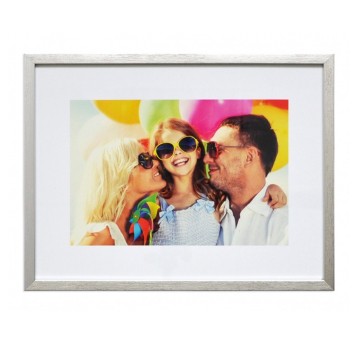 Ramka na zdjęcia 30 x 40cm Q-CONNECT kol. srebrny 1 szt. [KF16724]