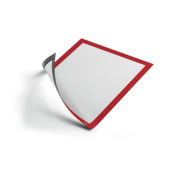 Ramka prezentacyjna magnetyczna A4 DURABLE DURAFRAME MAGNETIC kol. czerwony 5 szt. [486903]
