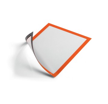Ramka prezentacyjna magnetyczna A4 DURABLE DURAFRAME MAGNETIC kol. pomarańczowy 5 szt. [486909]