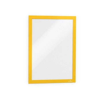 Ramka prezentacyjna magnetyczna samoprzylepna A4 DURABLE DURAFRAME kol. żółty 2 szt. [487204]
