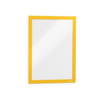 Ramka prezentacyjna magnetyczna samoprzylepna A4 DURABLE DURAFRAME kol. żółty 2 szt. [487204]