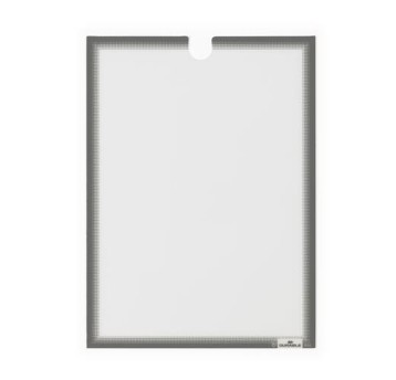 Ramka prezentacyjna samoprzylepna A4 DURABLE kol. szary 5 szt. [400657]