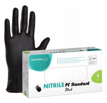 Rękawice jednorazowe medyczne nitrylowe MASTER M kol. niebieski 100 szt. [S478]
