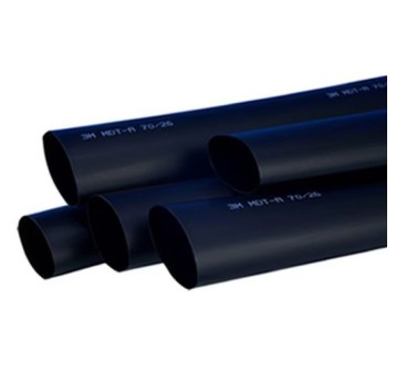 Rurka termokurczliwa średniościenna 3M MDT-A Ø26mm/Ø70mm x 1m kol. czarny z klejem [7000098913]