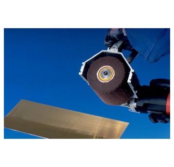 Ściernica walcowa 3M SCOTCH-BRITE Cut & Polish CP-FB mocowanie wałek 100mm x 100mm x 19mm AMED kol. kasztanowy [546341 / 7000091729]