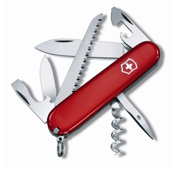 Scyzoryk turystyczny 9,3cm VICTORINOX Camper kol. czerwony 13 funkcji [VX13613]