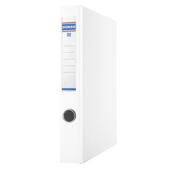 Segregator 4-ringowy A4 45mm DONAU PP kol. biały [3934001PL-09]