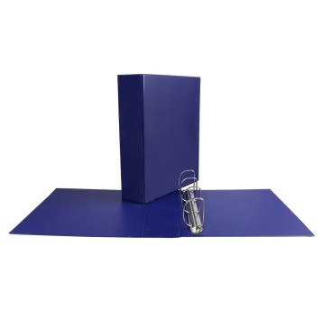 Segregator ofertowy 4-ringowy A4 55mm BIURFOL PANORAMA PVC kol. granatowy D-40 [SE-48-02]