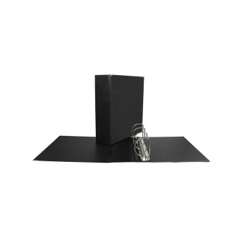 Segregator ofertowy 4-ringowy A4 85mm BIURFOL PANORAMA PVC kol. czarny D-65 [SE-50-01]