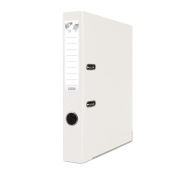 Segregator z mechanizmem A4 50mm BASIC-S PP kol. biały [21024121-14]