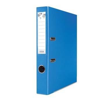 Segregator z mechanizmem A4 50mm BASIC-S PP kol. niebieski [21024121-01]