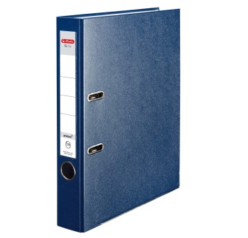 Segregator z mechanizmem A4 50mm HERLITZ Q.FILE PP kol. niebieski [11167483]