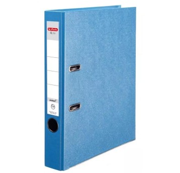 Segregator z mechanizmem A4 50mm HERLITZ Q.FILE PP kol. niebieski aqua [11178969]