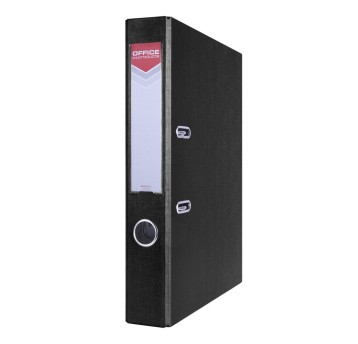 Segregator z mechanizmem A4 50mm OFFICE PRODUCTS OFFICER PP kol. czarny [21011111-05]