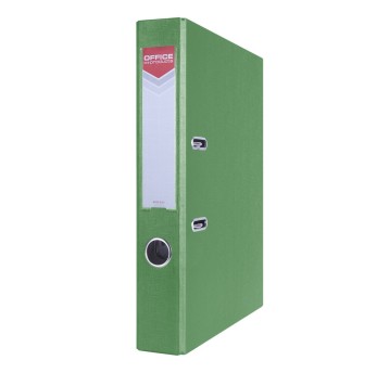 Segregator z mechanizmem A4 50mm OFFICE PRODUCTS OFFICER PP kol. zielony [21011111-02]