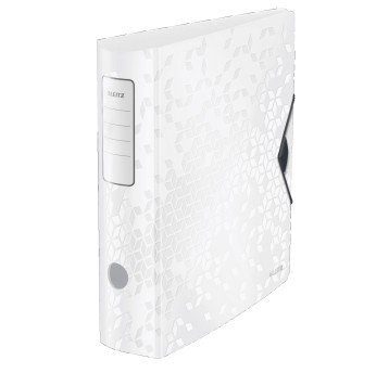 Segregator z mechanizmem A4 75mm LEITZ WOW PP kol. biały [11060001]