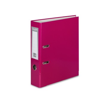 Segregator z mechanizmem A4 75mm VAUPE PP kol. różowy [061/11]