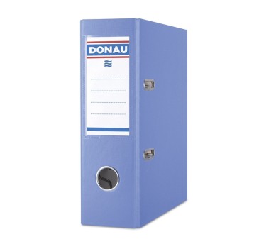 Segregator z mechanizmem A5 75mm DONAU MASTER PP kol. niebieski [3905001PL-10]