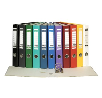 Segregator z mechanizmem ekologiczny A4 50mm BANTEX XXL PP kol. fioletowy [100551805]