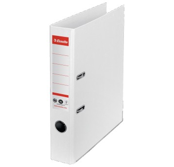Segregator z mechanizmem ekologiczny A4 50mm ESSELTE karton kol. biały [627577]