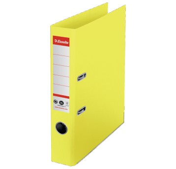 Segregator z mechanizmem ekologiczny A4 50mm ESSELTE karton kol. żółty [627573]