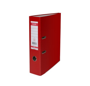 Segregator z mechanizmem ekologiczny A4 80mm BANTEX XXL PP kol. czerwony [100551788]