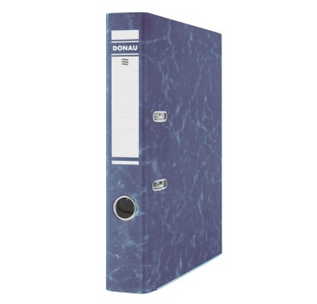 Segregator z mechanizmem ekonomiczny A4 50mm DONAU ECO karton kol. granatowy [3847001PL-18]