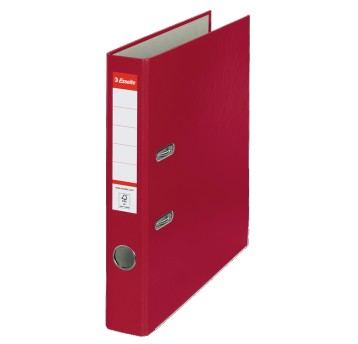 Segregator z mechanizmem ekonomiczny A4 50mm ESSELTE PP kol. bordowy [81173]