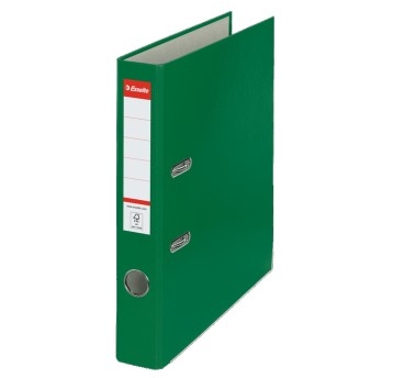 Segregator z mechanizmem ekonomiczny A4 50mm ESSELTE PP kol. zielony [81196]