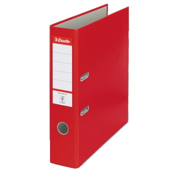 Segregator z mechanizmem ekonomiczny A4 75mm ESSELTE PP kol. czerwony [11253]