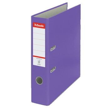 Segregator z mechanizmem ekonomiczny A4 75mm ESSELTE PP kol. fioletowy [11279]