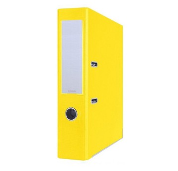 Segregator z mechanizmem ekonomiczny NN A4 75mm ESSELTE PP kol. żółty [624422]