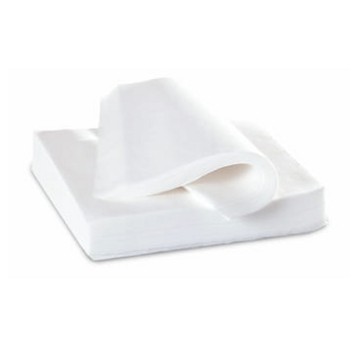 Serwetki gastronomiczne 1 warstwowe 17 x 17cm folia HORECA kol. biały 500 szt.