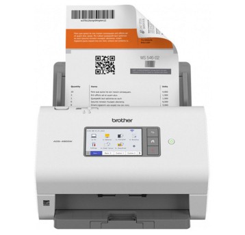 Skaner nabiurkowy profesjonalny A4 kolor BROTHER ADS-4900W Duplex Network WiFi LCD [ADS4900WTF1]