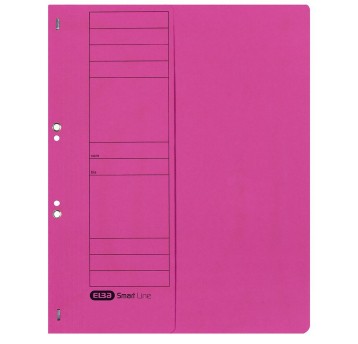 Skoroszyt oczkowy A4 1/2 okładki ELBA 21451 papierowy kol. czerwony [100551882]