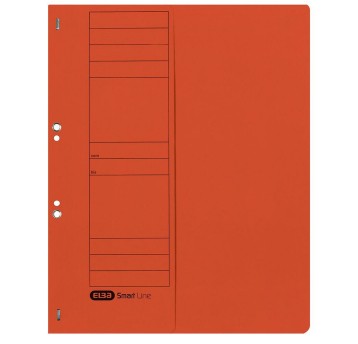 Skoroszyt oczkowy A4 1/2 okładki ELBA 21451 papierowy kol. pomarańczowy [100551881]