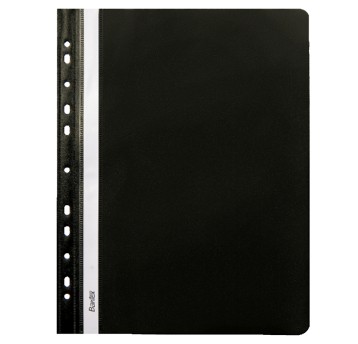 Skoroszyt oczkowy A4 BANTEX EVO 3229 plastikowy kol. czarny miękki [400076708]