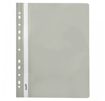 Skoroszyt oczkowy A4 BANTEX EVO 3229 plastikowy kol. szary miękki [400076704]