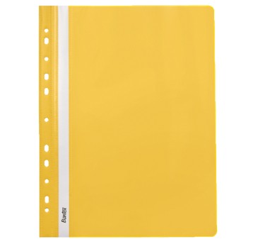 Skoroszyt oczkowy A4 BANTEX EVO 3229 plastikowy kol. żółty miękki [400076705]