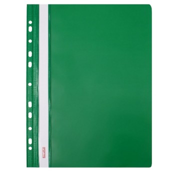 Skoroszyt oczkowy A4 BIURFOL plastikowy kol. zielony twardy [ST-02-02]