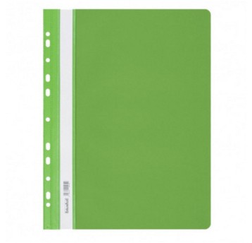 Skoroszyt oczkowy A4 BIURFOL plastikowy kol. zielony twardy [ST-02-12]