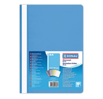 Skoroszyt uniwersalny A4 DONAU plastikowy kol. niebieski [1702001PL-17]