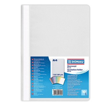 Skoroszyt uniwersalny A4 DONAU plastikowy kol. szary [1702001PL-13]